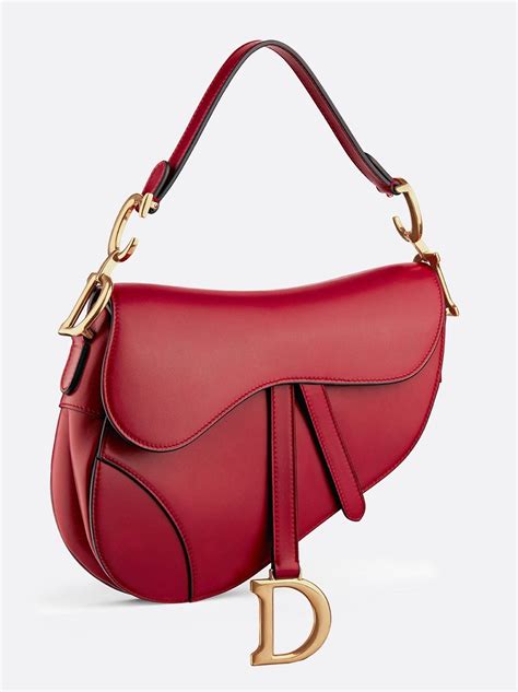 red saddle bag|dior saddle bag red.